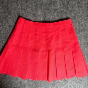 Reebok Womens 8 Coral Pleated Tennis Skirt Athletic Vintage Y2K Size 8